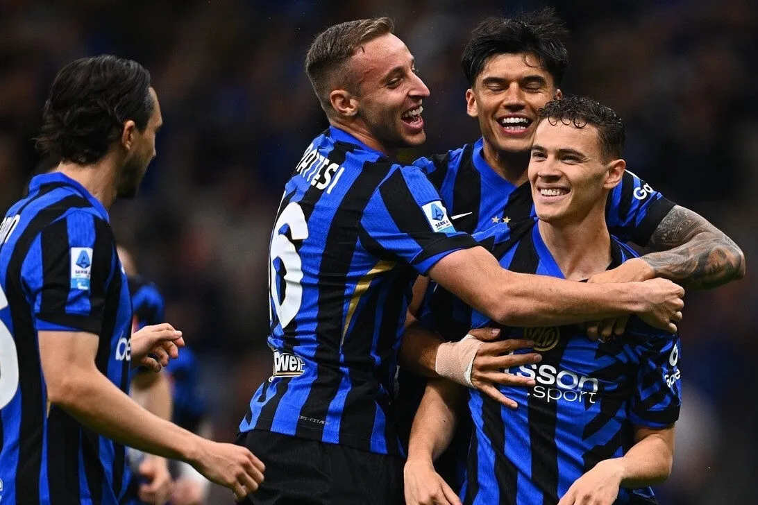 Kết quả bóng đá Inter Milan - Roma: Đại tiệc 7 bàn, tan nát trong hiệp 2 (Serie A)