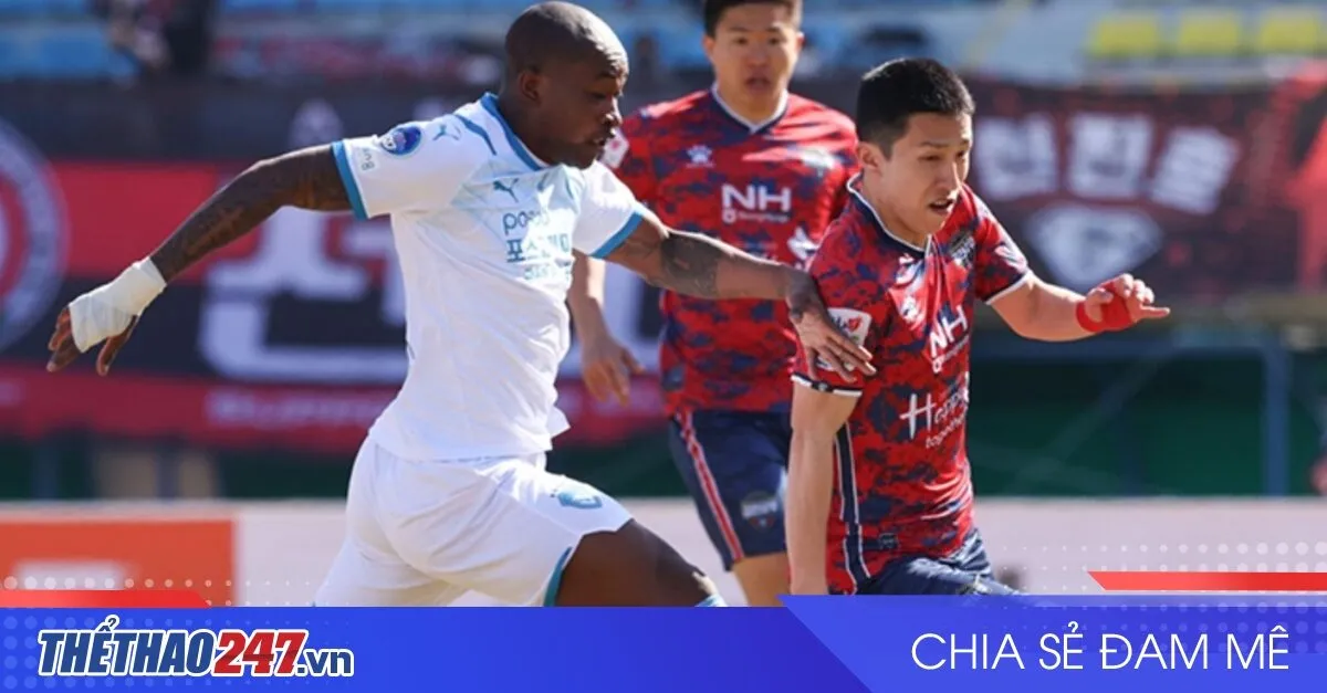 Trận cầu Pohang vs Gimcheon khó có thể xuất hiện cơn mưa bàn thắng